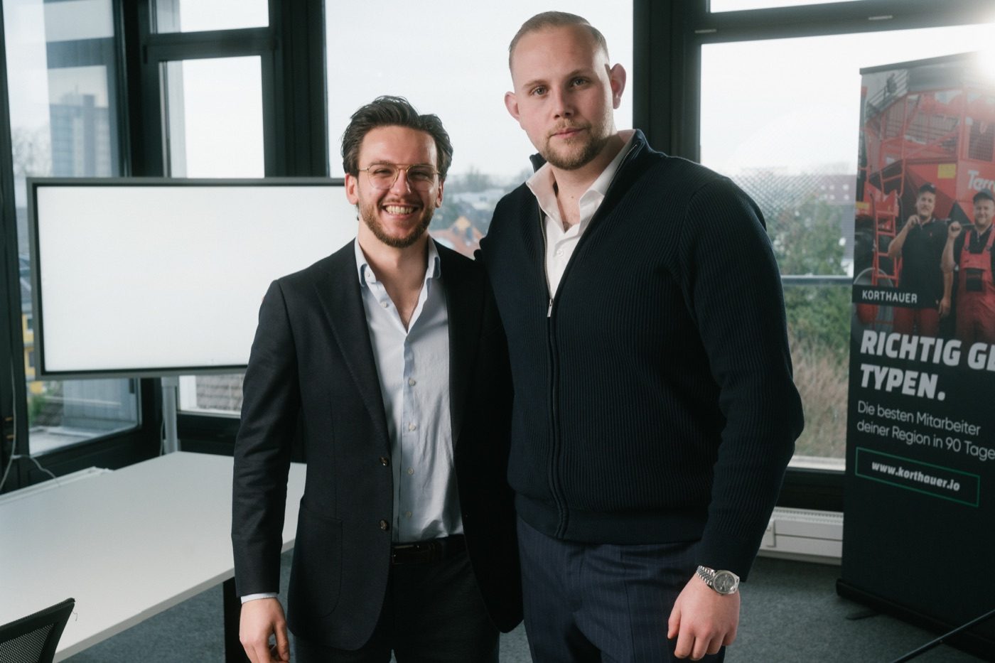 Wladislaw Schlotgauer und Christopher Korth – Gründer von KORTHAUER
